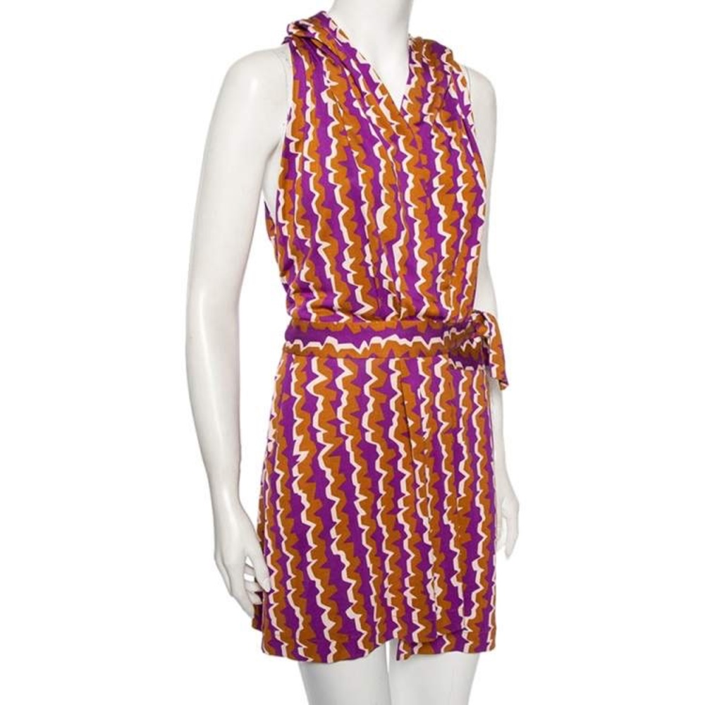 DVF 100% Silk Jersey Wrap Dress, New with Tags